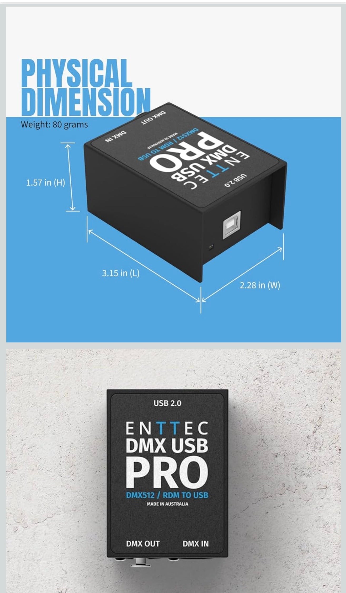 DMX Smart Link HUB - Pro Output Kit (ENTTEC DMX USB Pro)