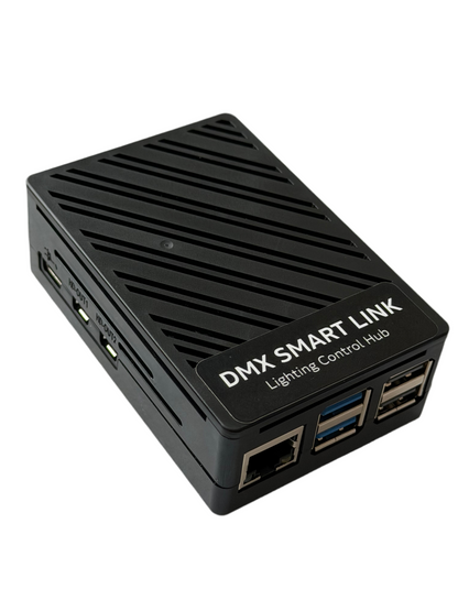 DMX Smart Link HUB - Pro Dual I/O Kit (Simultaneous DMX Input & Output)