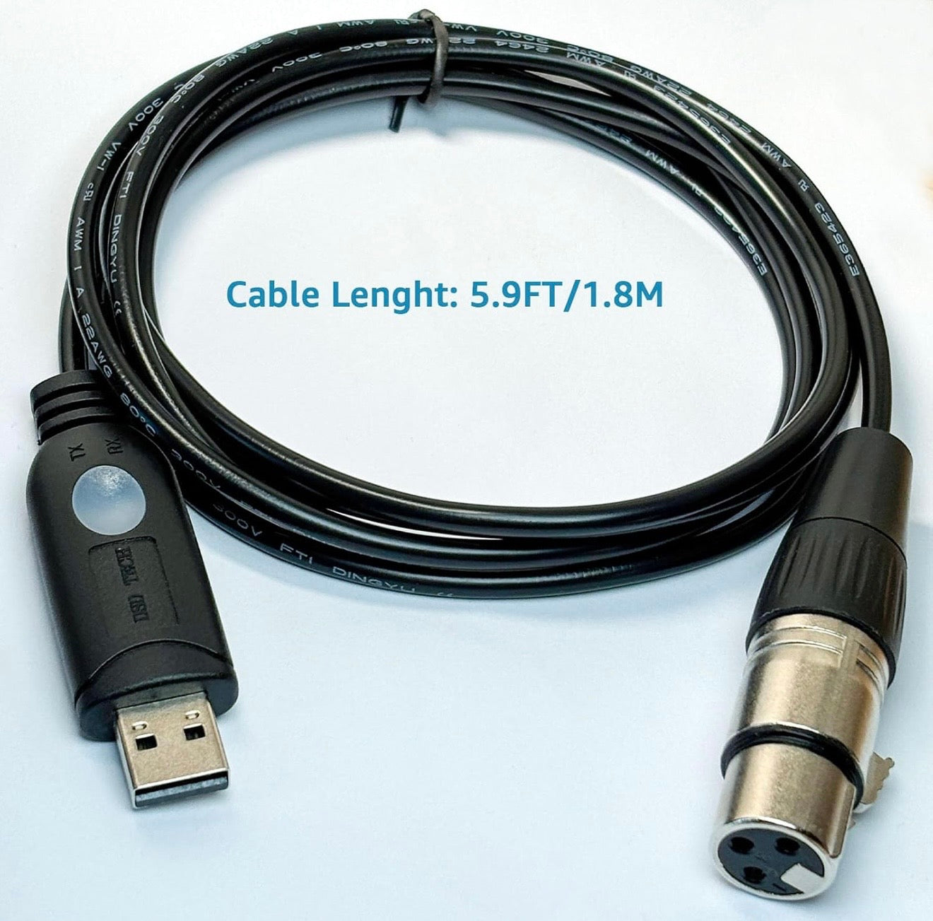 OpenDMX USB-to-DMX Output Interface (Basic)