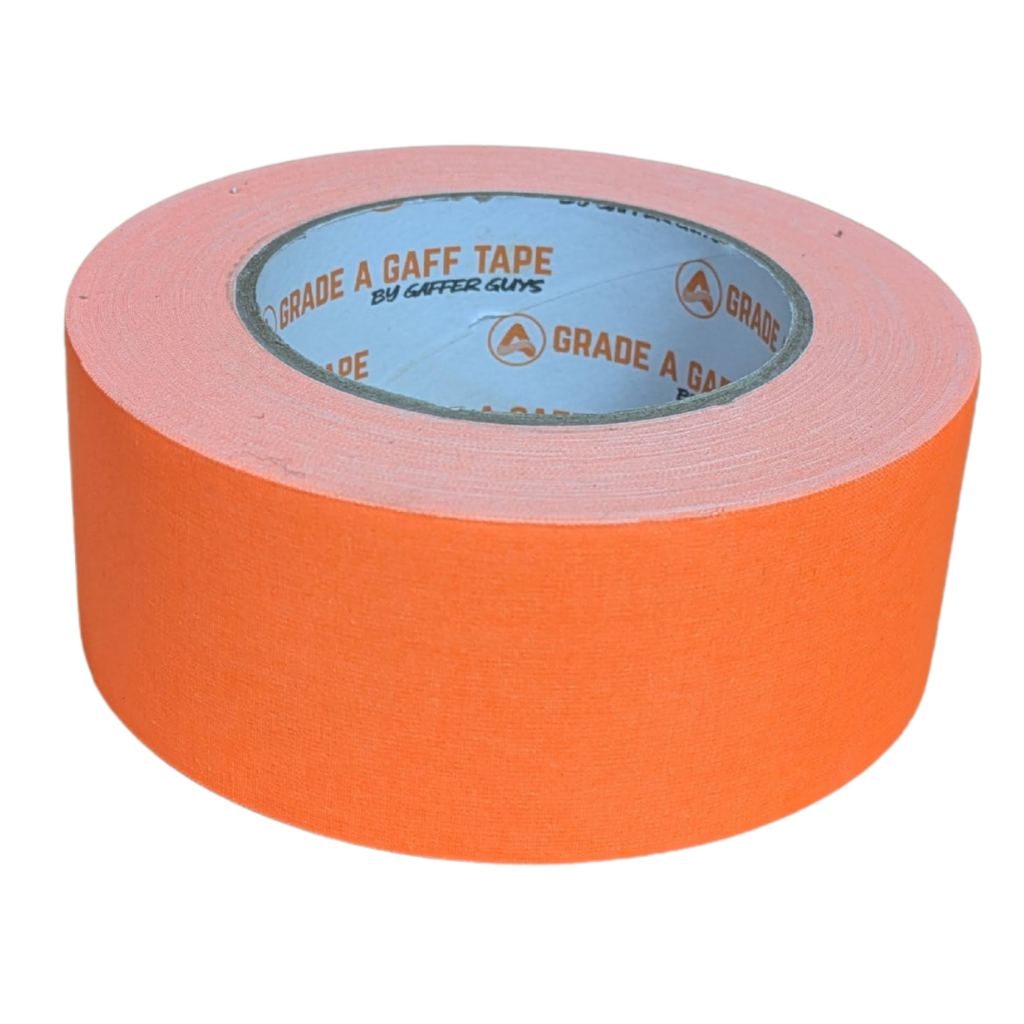 Grade A Fluorescent Neon 2" Gaff Tape - 30 Yard