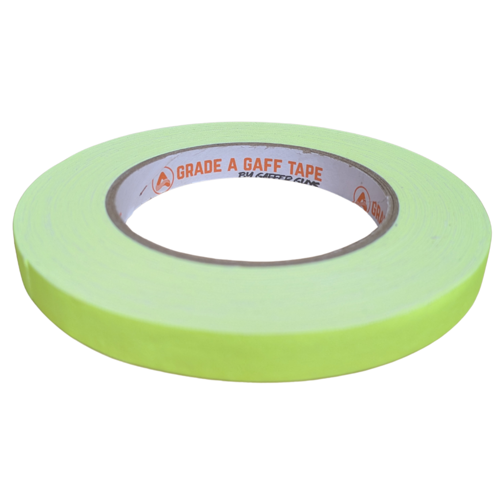 Spike Tape - Fluorescent 1/2" Gaff Tape - 30 Yard