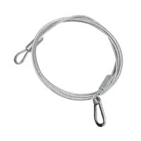 21" Safety Cable (Silver) - Gamma
